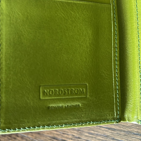 Nordstrom small leather wallets, lot of 2 - Picture 3 of 9